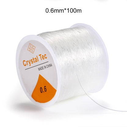 0.5-1.0mm Elastic Cord, Beading Stretch Thread