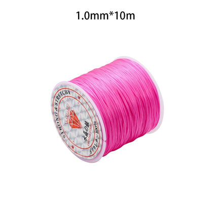0.5-1.0mm Elastic Cord, Beading Stretch Thread