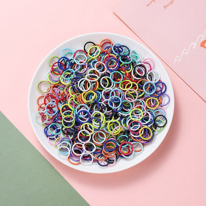 50pcs 8-12mm Colorful Twist Jump Rings