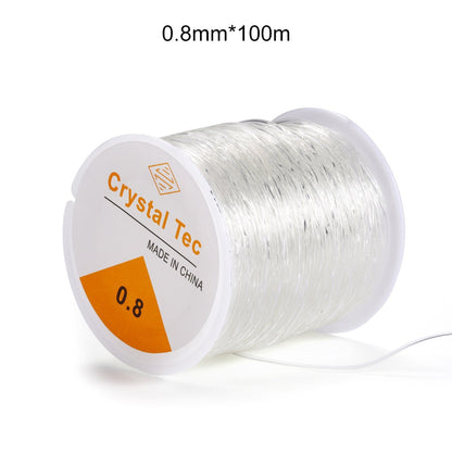 0.5-1.0mm Elastic Cord, Beading Stretch Thread