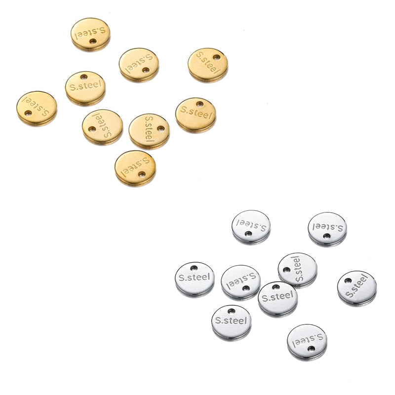 Gold Square Tail Chain, 20-50pcs