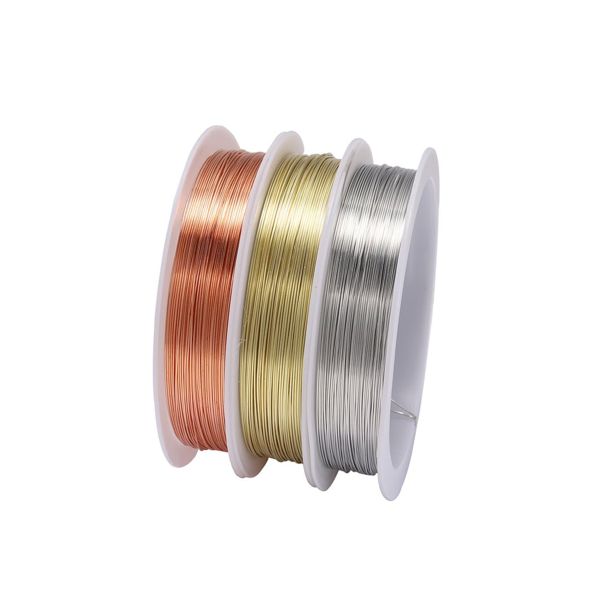 Sturdy Gold Alloy Copper Wire Dia 0.2 0.3 0.4 0.5 0.6 0.7 0.8 1 mm, 1 Roll