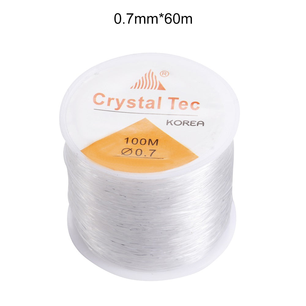 0.5-1.0mm Elastic Cord, Beading Stretch Thread