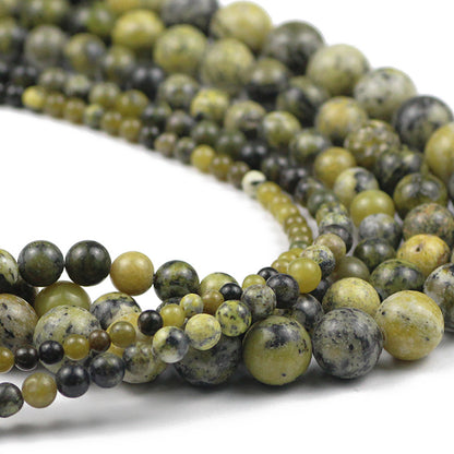 Yellow Turquoise Stone Beads 4-12mm