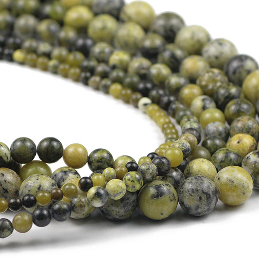 Yellow Turquoise Stone Beads 4-12mm
