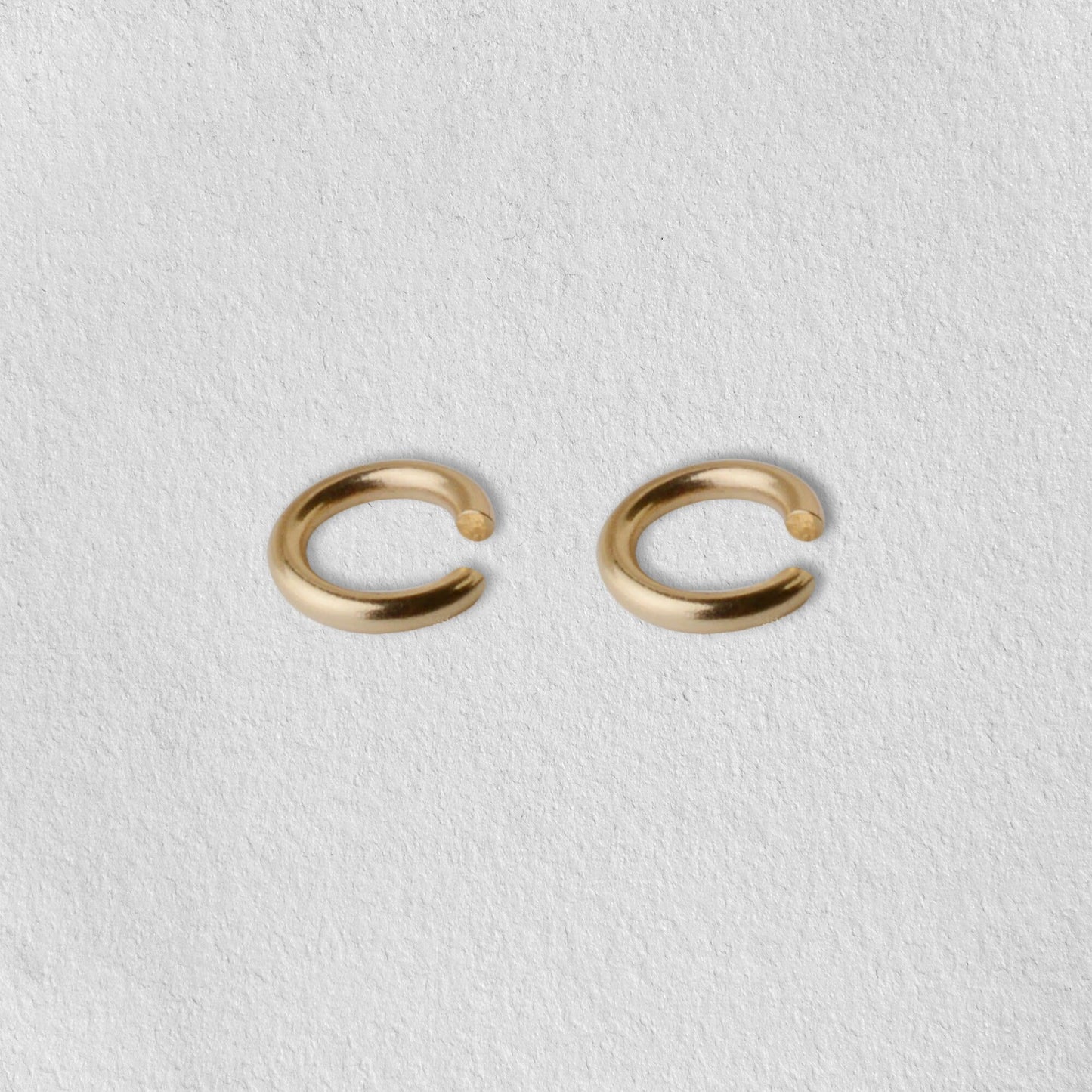 Gold jump ring 18k Karat, white gold or rose gold