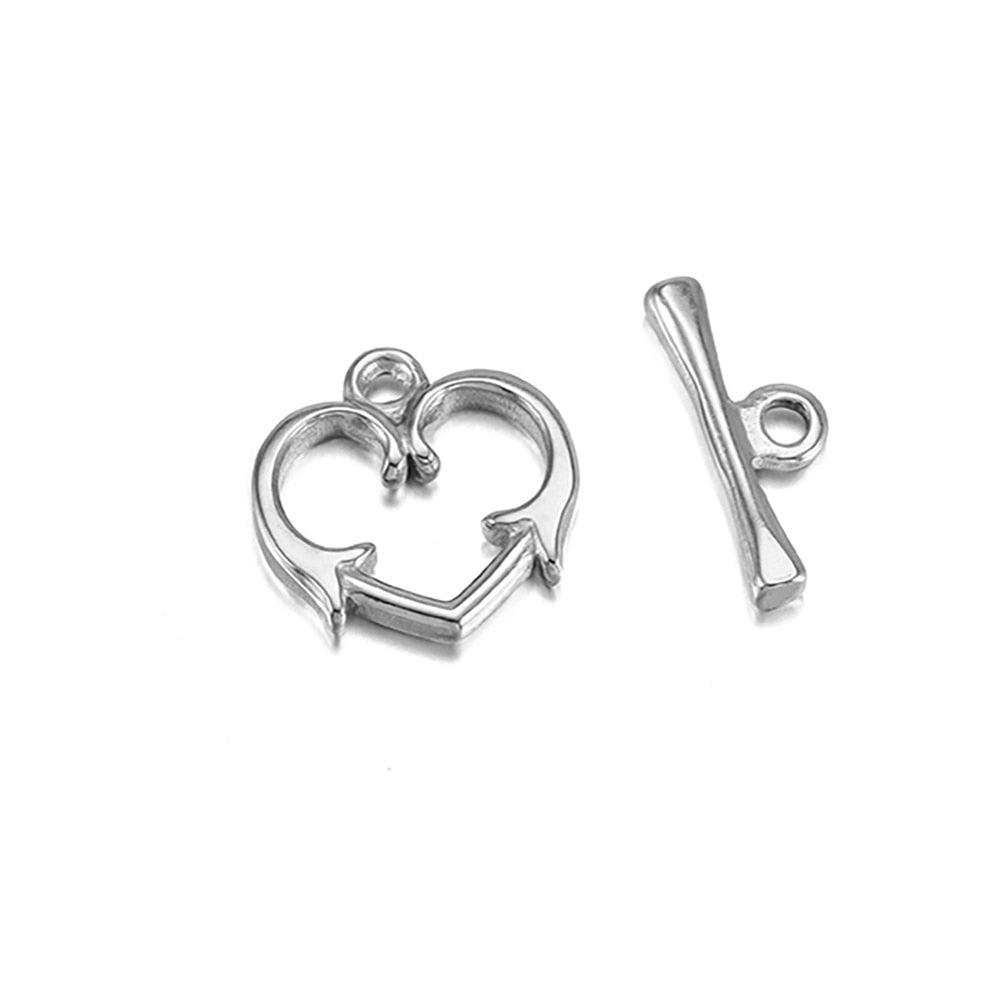 16 Style Stainless Steel OT Clasps, 3set 
