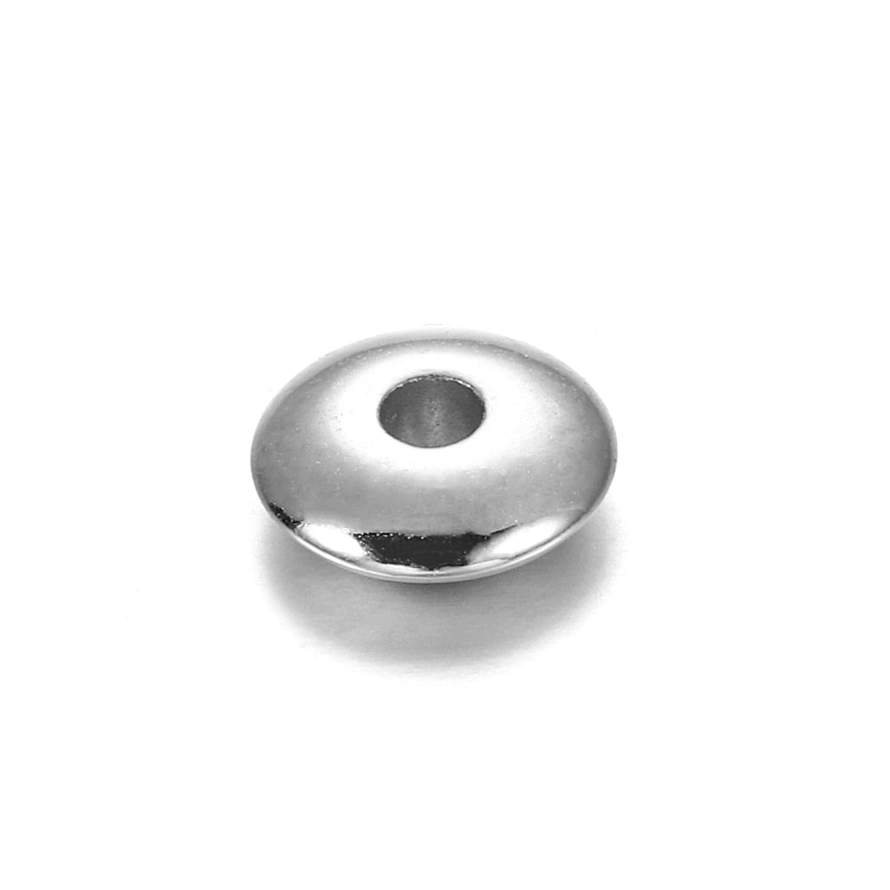 200-400pcs CCB Rondelle Spacer Beads, 5-6mm