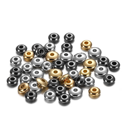 200-400pcs CCB Rondelle Spacer Beads, 5-6mm