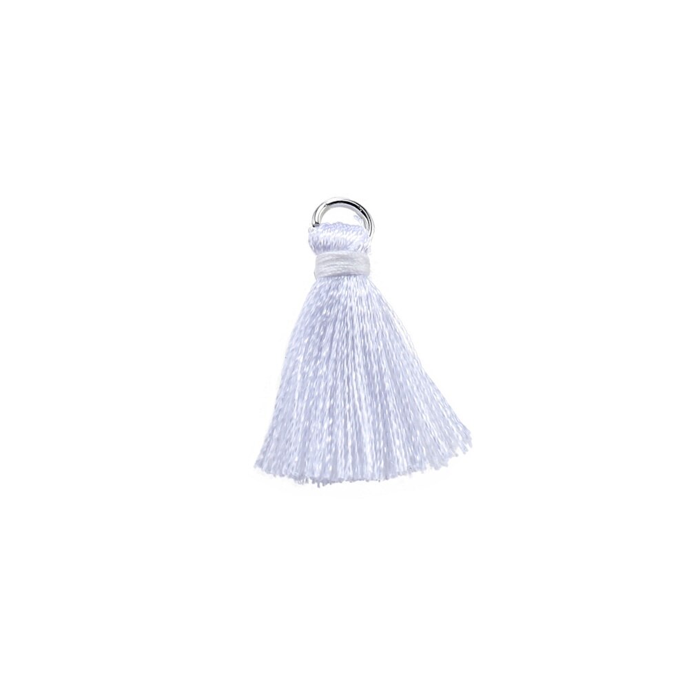 10 à 20 pendentifs à petits pompons en coton de 2 cm.