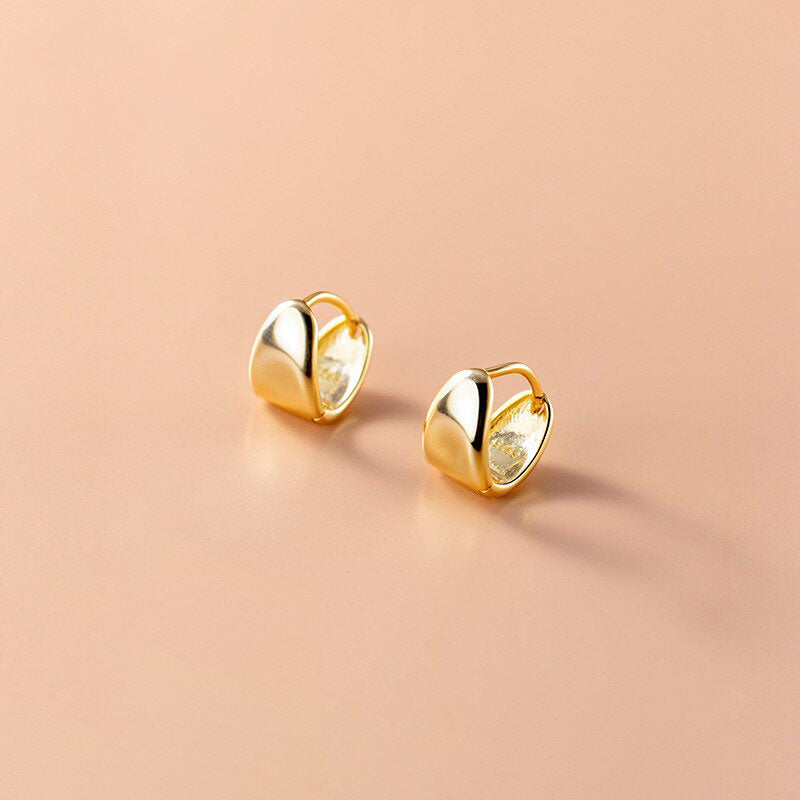 Irregular Circle Hoop Earrings