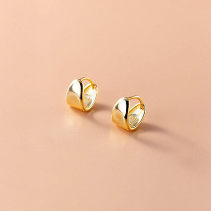 Irregular Circle Hoop Earrings