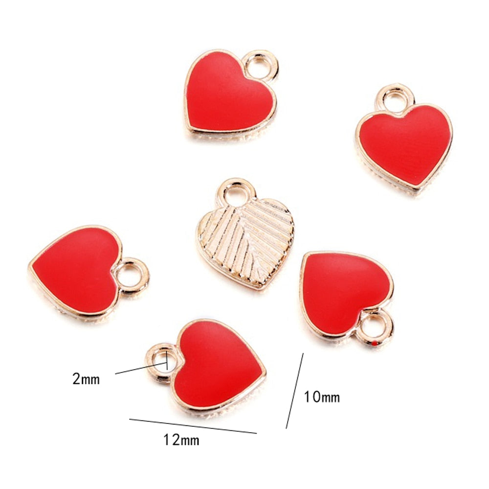 Small Fruit Shape Pendants, 10pcs