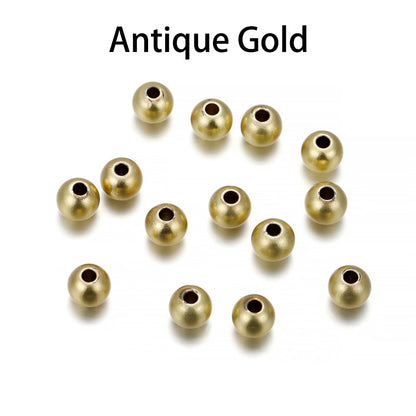 Ball Spacer Beads, 10-100pcs