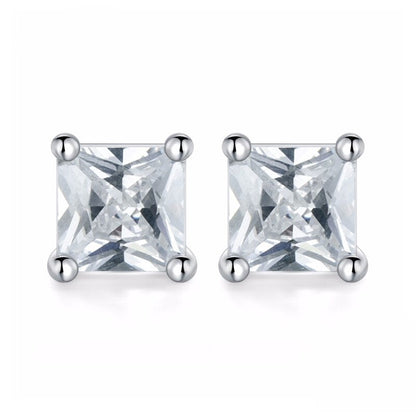 Square Rectangle Rhombus Stud Earrings