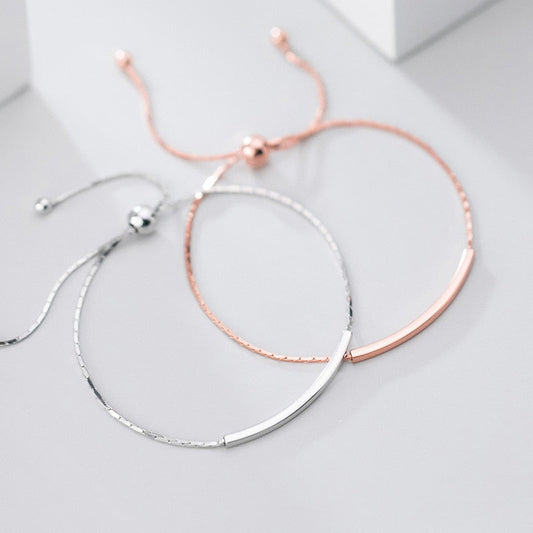 Geometric Bending Stick Adjustable Bracelet