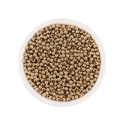 Round Ball Spacers Beads 3-8mm, 15-100pcs