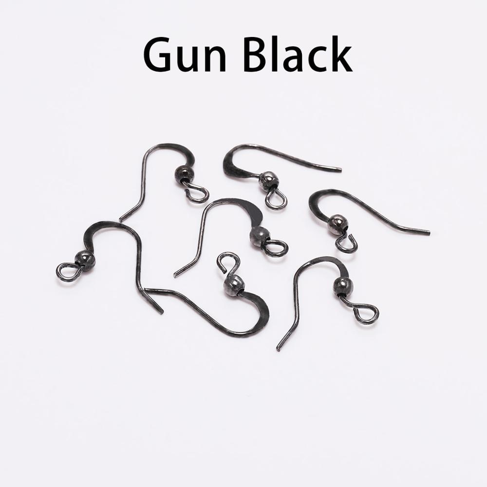 100Pcs - 19x18mm Earring Hooks Twist  Ear Hook