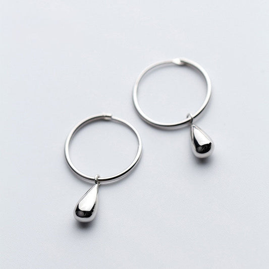 Simple Water Drops Dangle Earrings