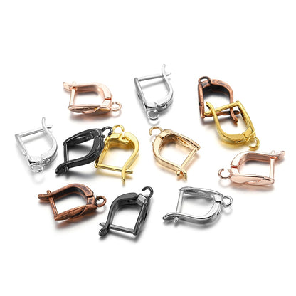 Open Loop French Lever Back Earring Hooks, 6-12Pcs