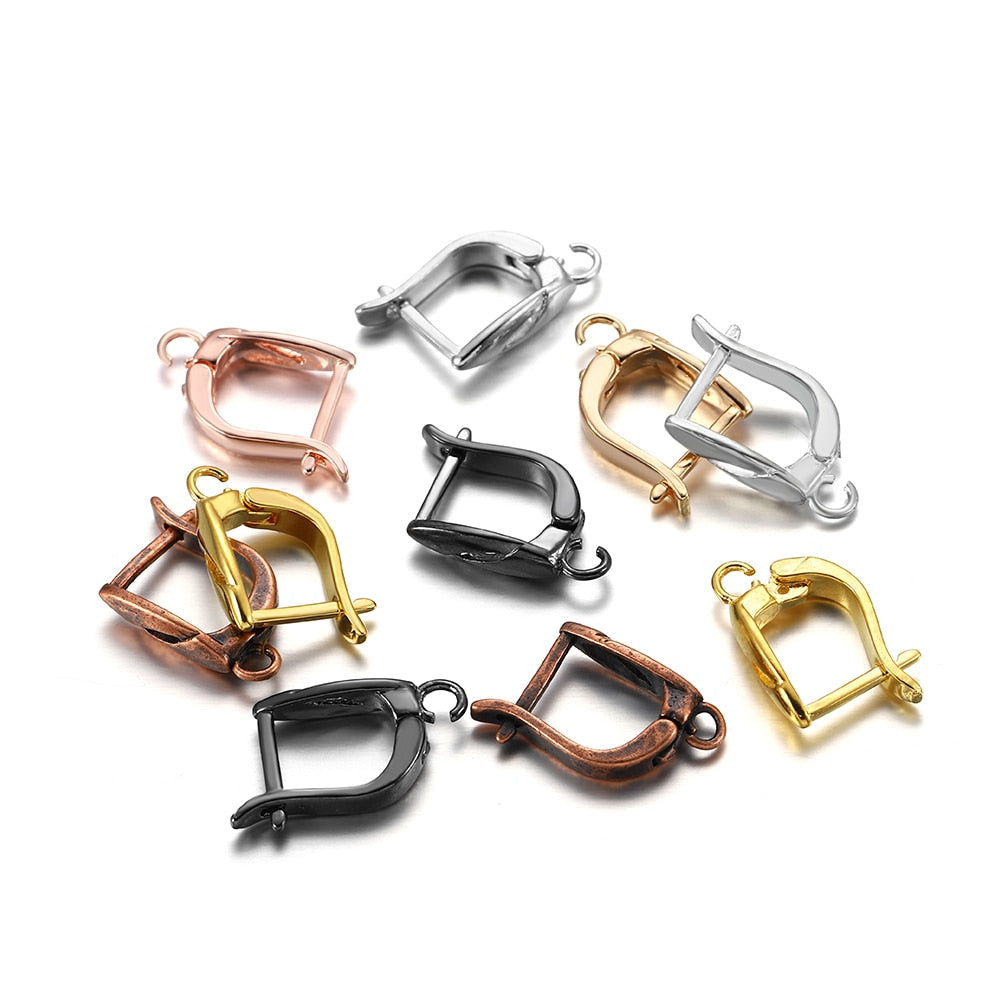 Open Loop French Lever Back Earring Hooks, 6-12Pcs