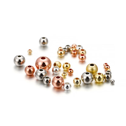 Ball Spacer Beads, 10-100pcs
