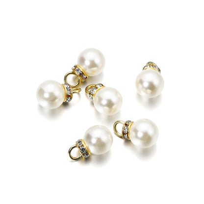 Imitation Pearl Pendant, 5pcs