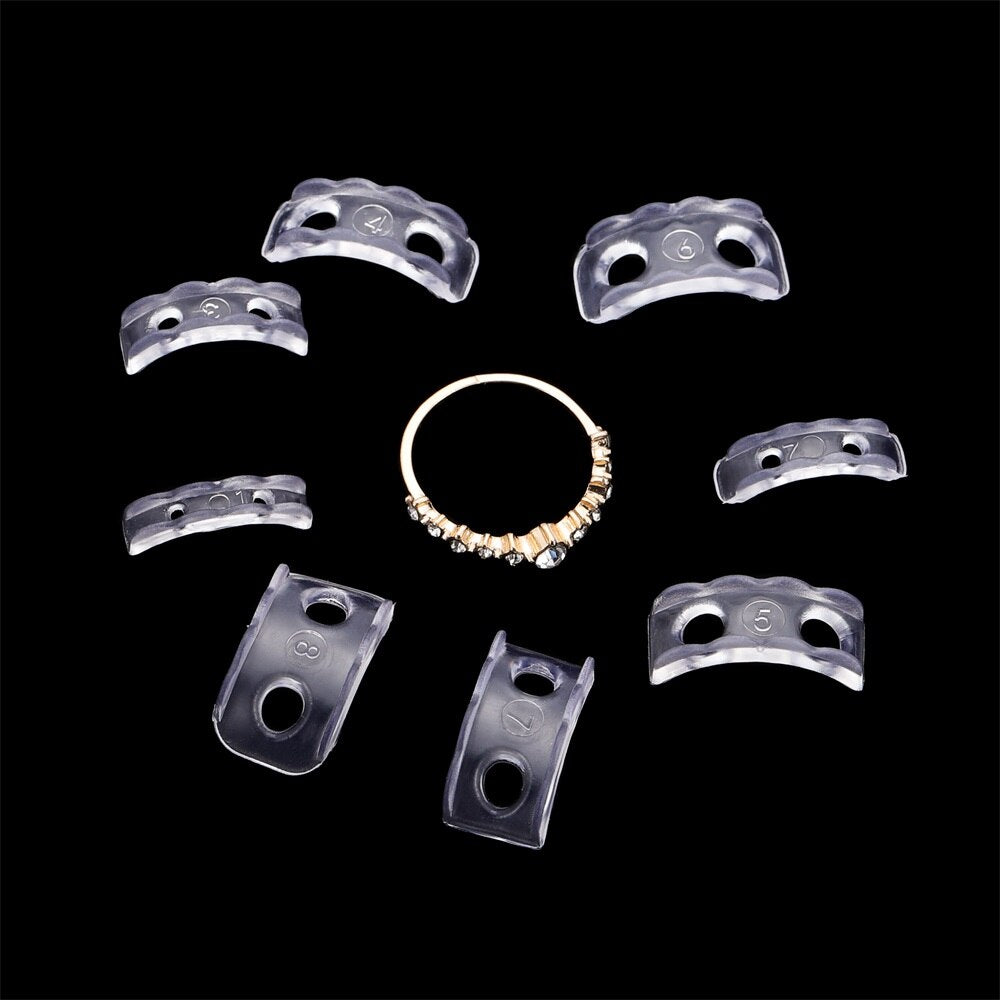 Transparent Ring Size Adjustment Set