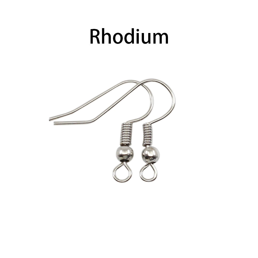 20x17mm Earring Findings Ear Clasps Hooks, 100-200pcs