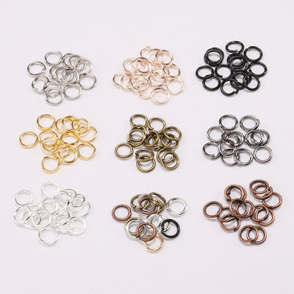 Earring Making Set: Hooks, Rings & Connects, 100-300pcs