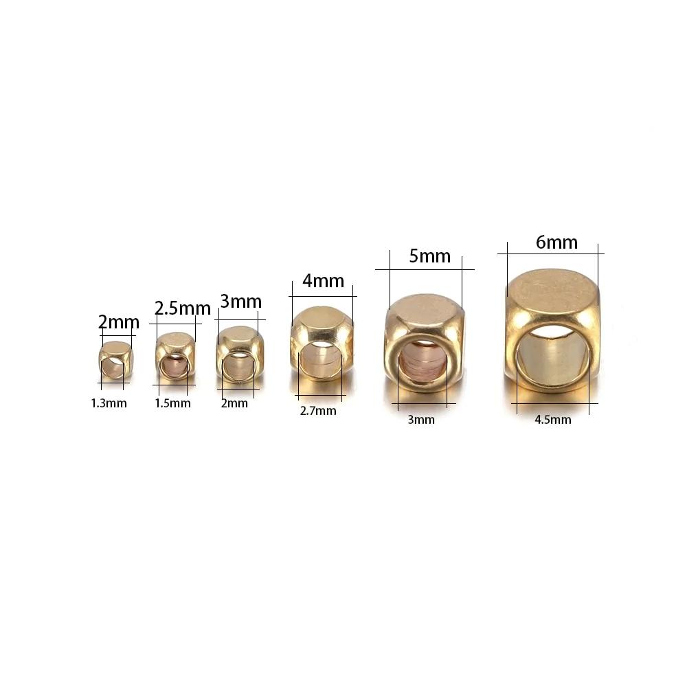 Cube Nepal Beads 2.5mm-6mm, 30-100pcs