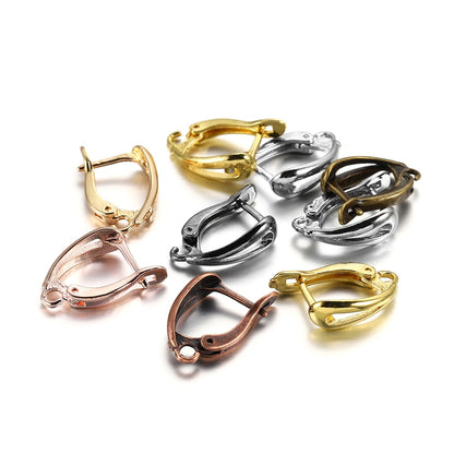 Open Loop French Lever Back Earring Hooks, 6-12Pcs
