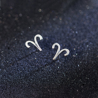 Twelve Constellations Stud Earrings