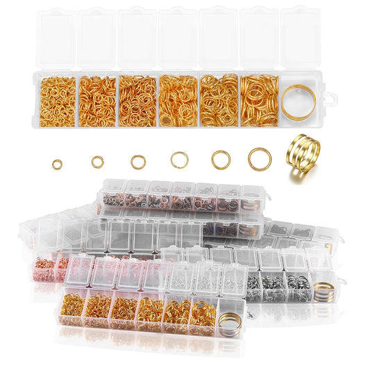 Open Jump Ring Connectors Set, 975pcs