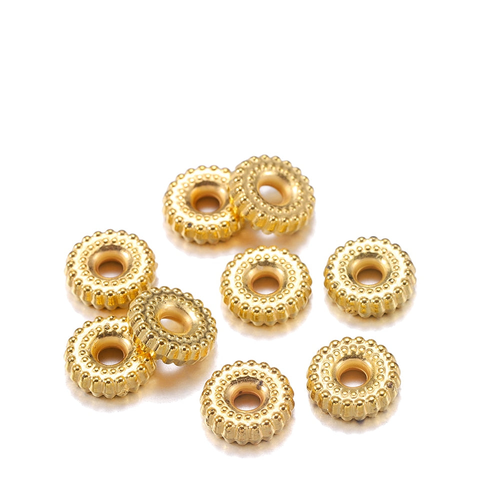 200pcs CCB Plastic Rondelle Beads