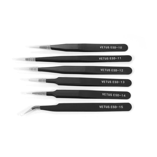 Anti-Static Bent Nose Tweezers for Diamonds
