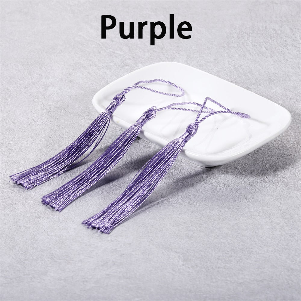 10-30Pcs 70mm Hanging Rope Silk Tassel Pendants