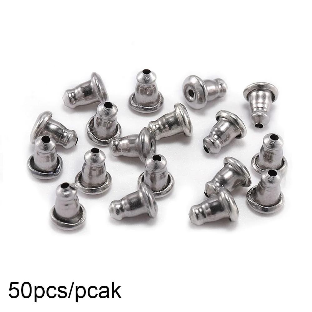 Earring Studs Backs, 50-200pcs