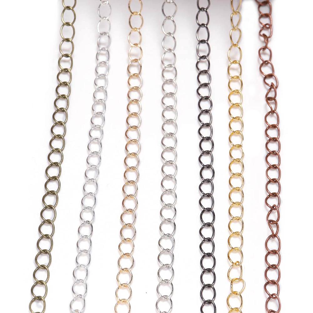 Bronze Long Open Link Ring Extended, 5m 10m lot