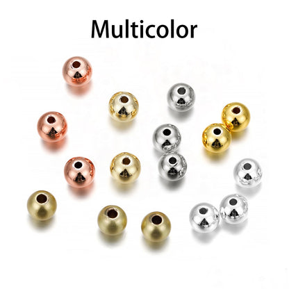 Ball Spacer Beads, 10-100pcs
