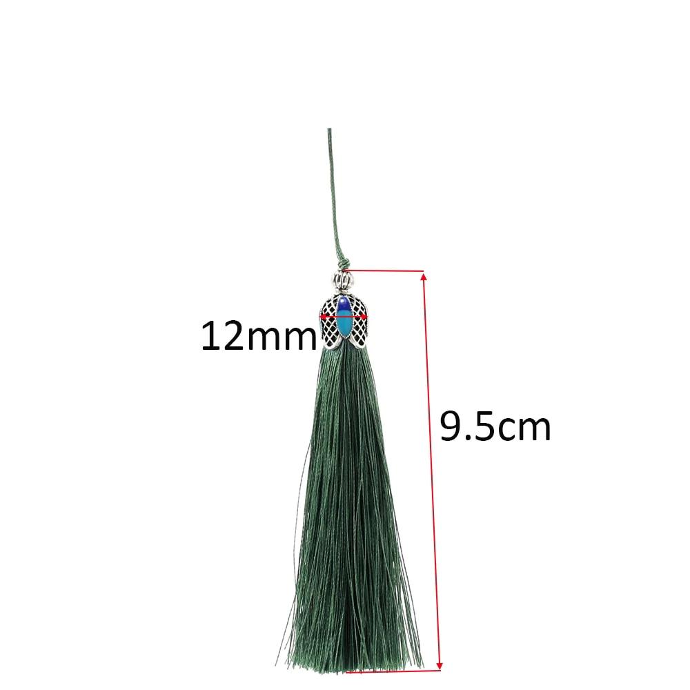 6pcs 10cm Cotton Small Tassels Pendants