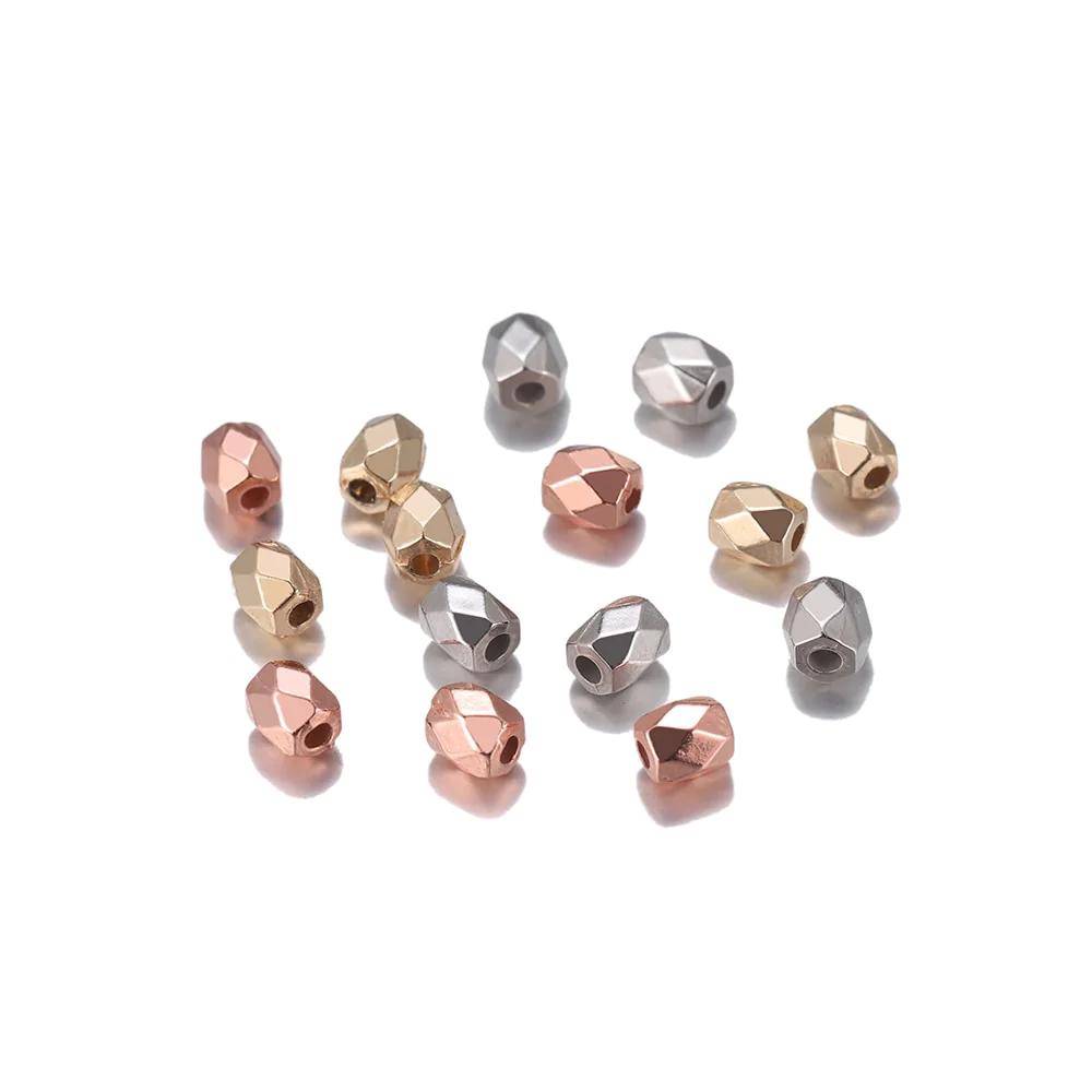 300-500pcs CCB Plastic Faceted Tube Spacer Beads