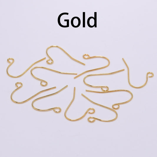 21x12mm Earring Hooks, 100pcs