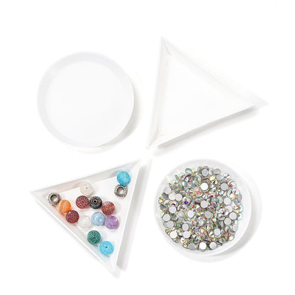 10 Stück Strass-Display-Tabletts