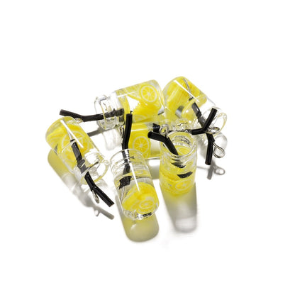 Obst in der Flasche-Charm-Anhänger, 10 Stück