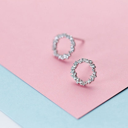 Engagement Statement Stud Earrings