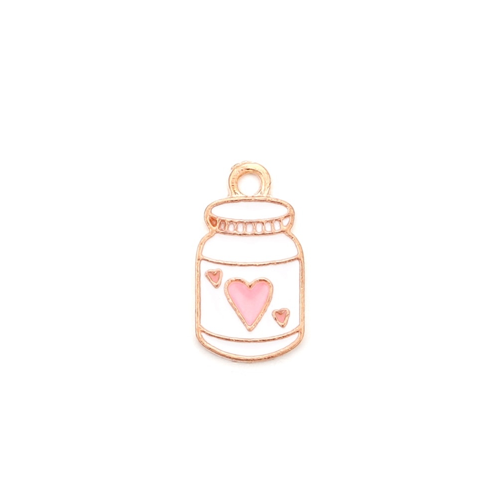 Cute Sun Keychain Cartoon Printing Connectors, 4Pcs