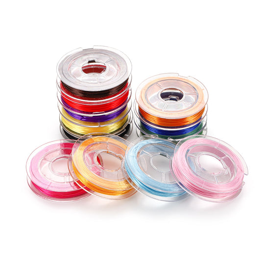 Flexible Elastic Wire for Beaded Jewelry, 10Meters lot