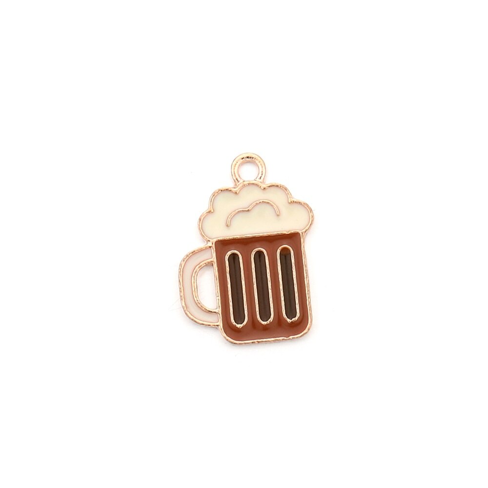 Cute Sun Keychain Cartoon Printing Connectors, 4Pcs
