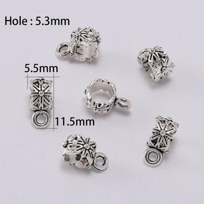 Antique Connector Clip Bail Beads, 20pcs/lot